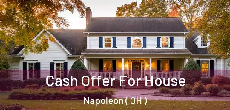  Cash Offer For House Napoleon ( OH )