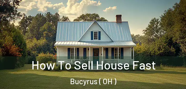  How To Sell House Fast Bucyrus ( OH )