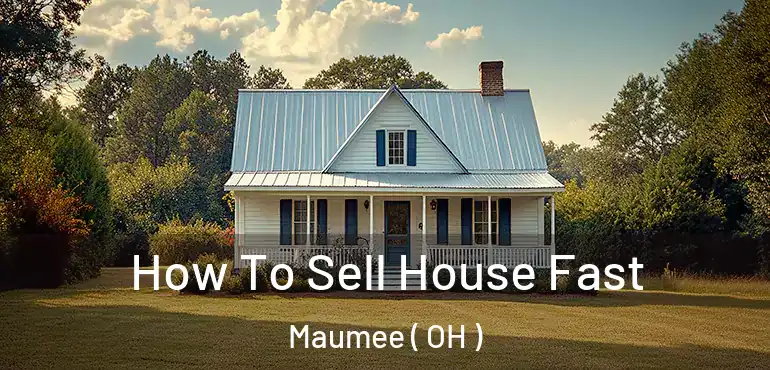  How To Sell House Fast Maumee ( OH )