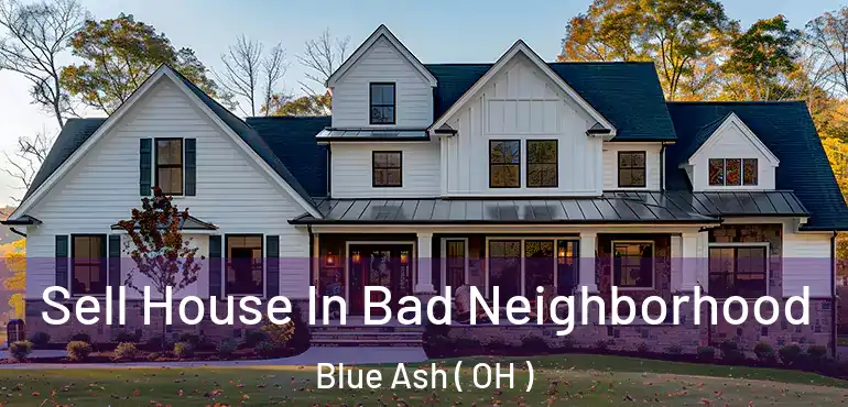  Sell House In Bad Neighborhood Blue Ash ( OH )