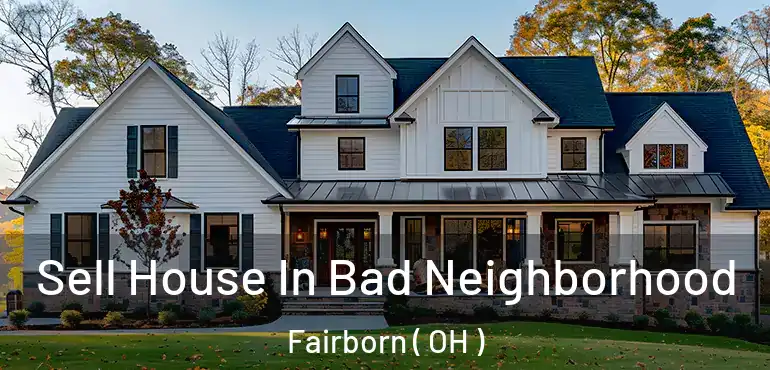 Sell House In Bad Neighborhood Fairborn ( OH )