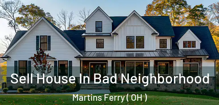  Sell House In Bad Neighborhood Martins Ferry ( OH )