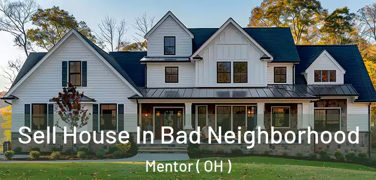  Sell House In Bad Neighborhood Mentor ( OH )