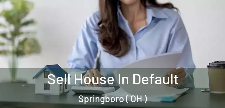  Sell House In Default Springboro ( OH )