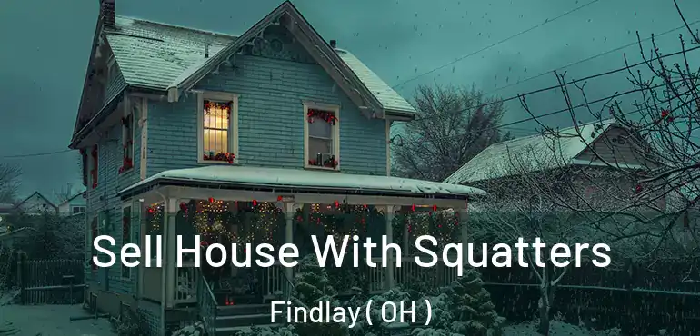  Sell House With Squatters Findlay ( OH )