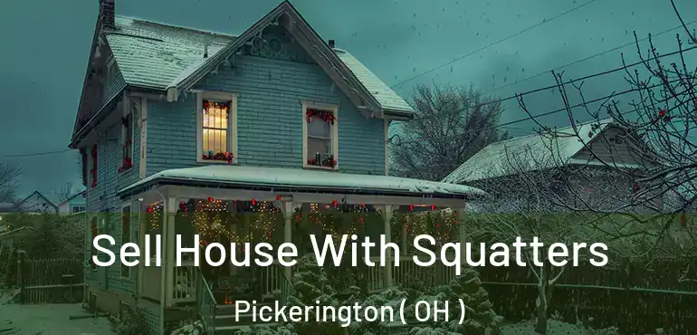  Sell House With Squatters Pickerington ( OH )