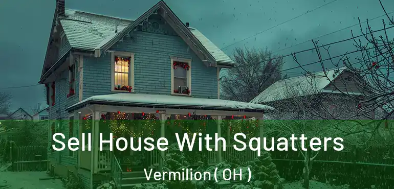  Sell House With Squatters Vermilion ( OH )