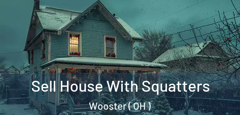  Sell House With Squatters Wooster ( OH )