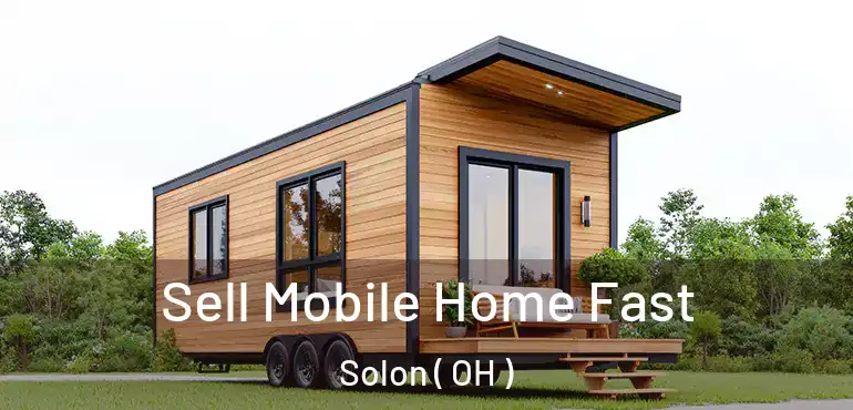  Sell Mobile Home Fast Solon ( OH )