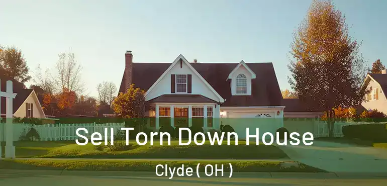  Sell Torn Down House Clyde ( OH )