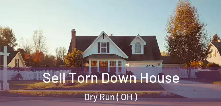  Sell Torn Down House Dry Run ( OH )