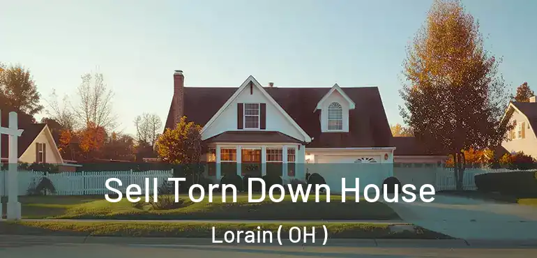  Sell Torn Down House Lorain ( OH )