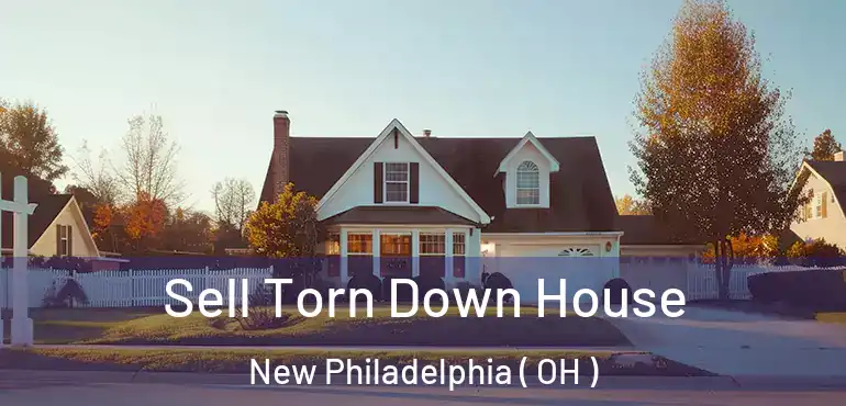  Sell Torn Down House New Philadelphia ( OH )