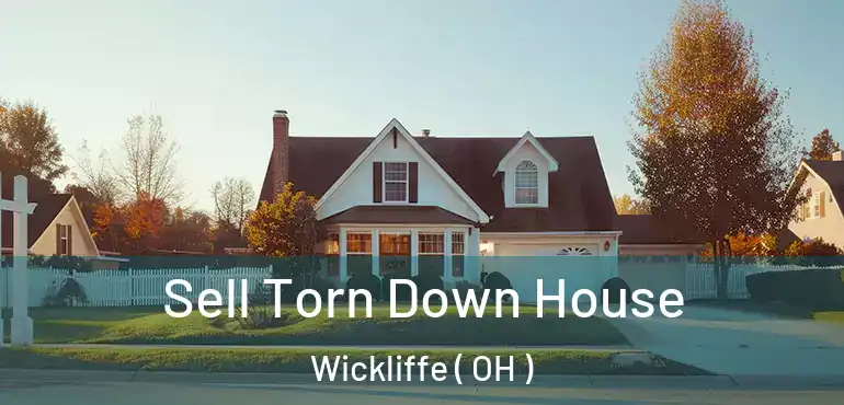  Sell Torn Down House Wickliffe ( OH )