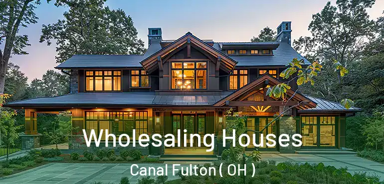  Wholesaling Houses Canal Fulton ( OH )