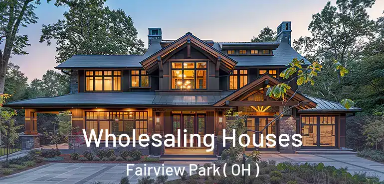  Wholesaling Houses Fairview Park ( OH )