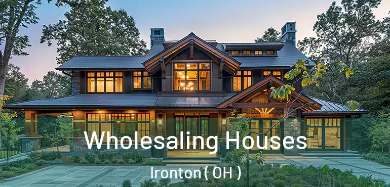  Wholesaling Houses Ironton ( OH )