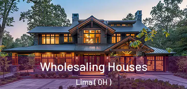  Wholesaling Houses Lima ( OH )