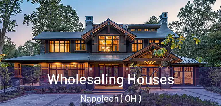  Wholesaling Houses Napoleon ( OH )