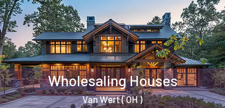  Wholesaling Houses Van Wert ( OH )